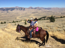 USA-Idaho-Medicine Lodge Horse Drive